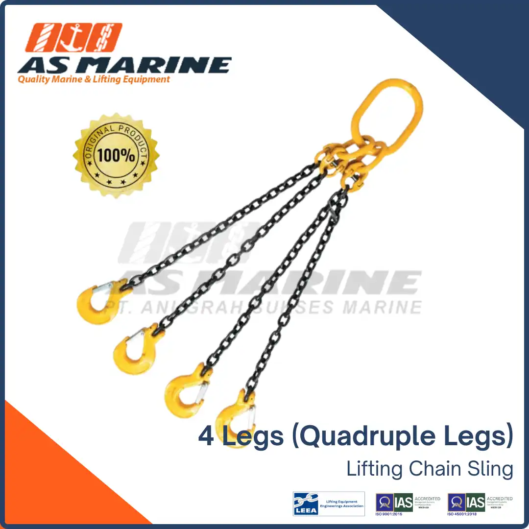 LIFTING CHAIN SLING 4 LEGS (QUADRUPLE LEGS)